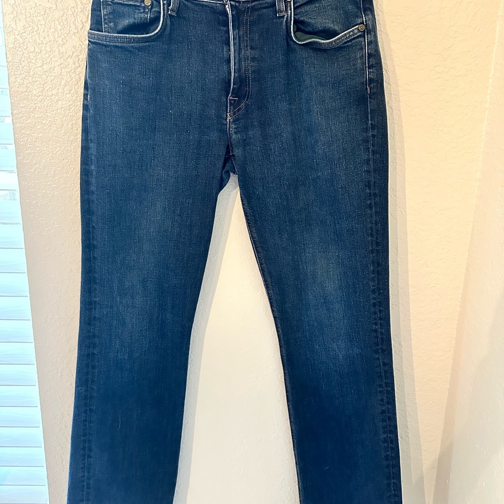 Tecovas Dark Blue Slim Straight Jeans